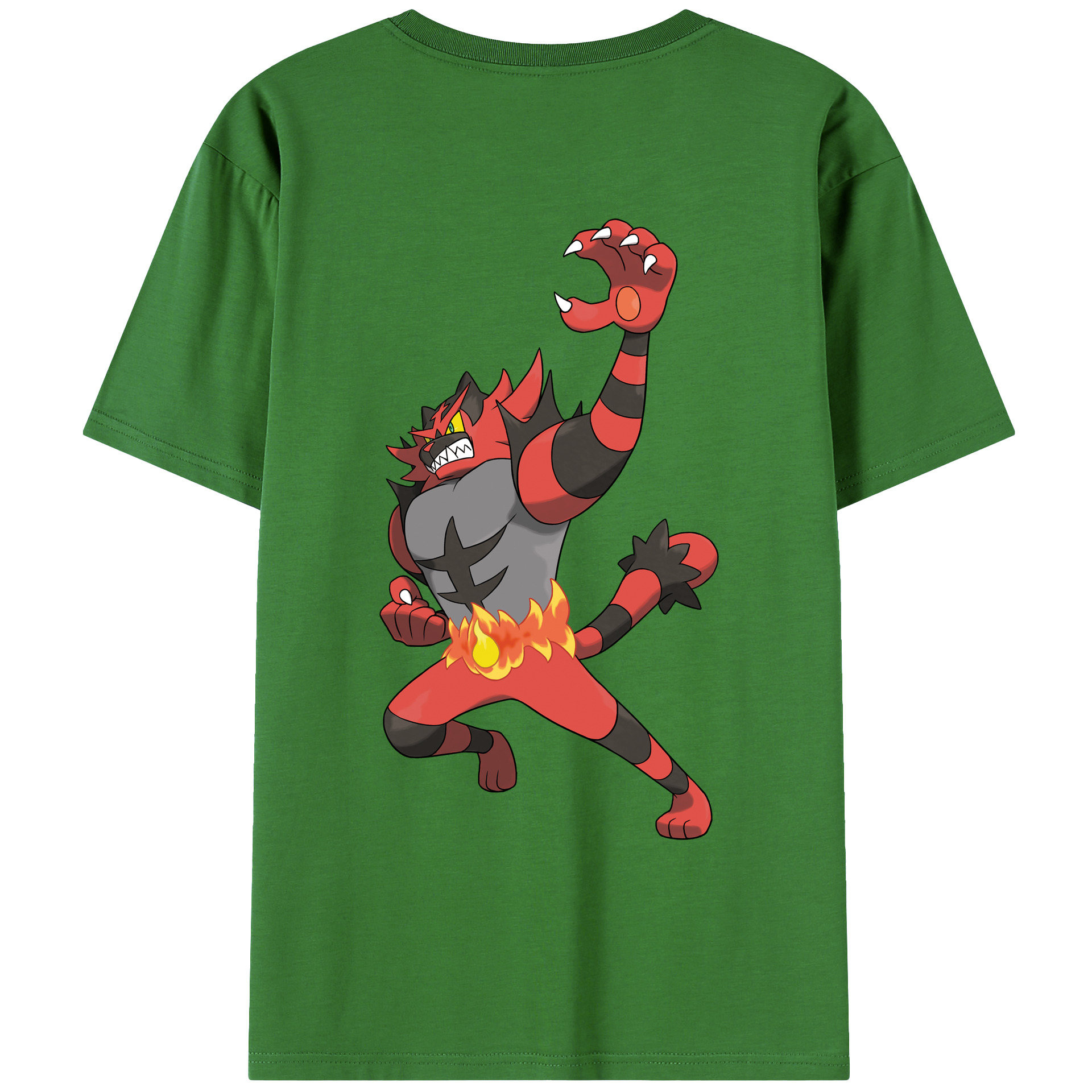 （画像用） ポケットモンスター Pokémon レディース半袖Tシャツ(バックプリント)